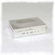 Silver rectangular box